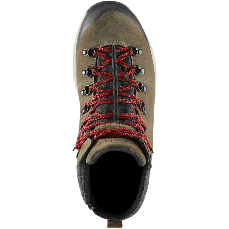 Arctic 600 Side-Zip 7 Brown/Red 200G Danner