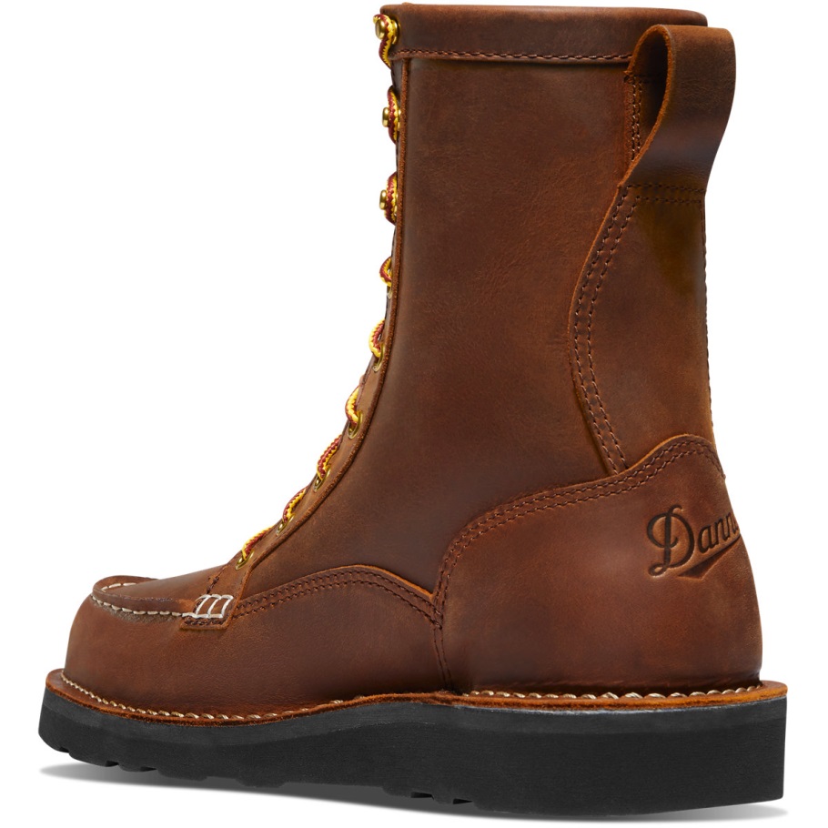 Danner Bull Run Moc Toe 8 Tobacco Wedge