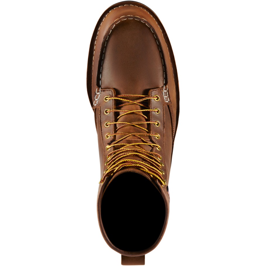 Danner Bull Run Moc Toe 8 Tobacco Wedge
