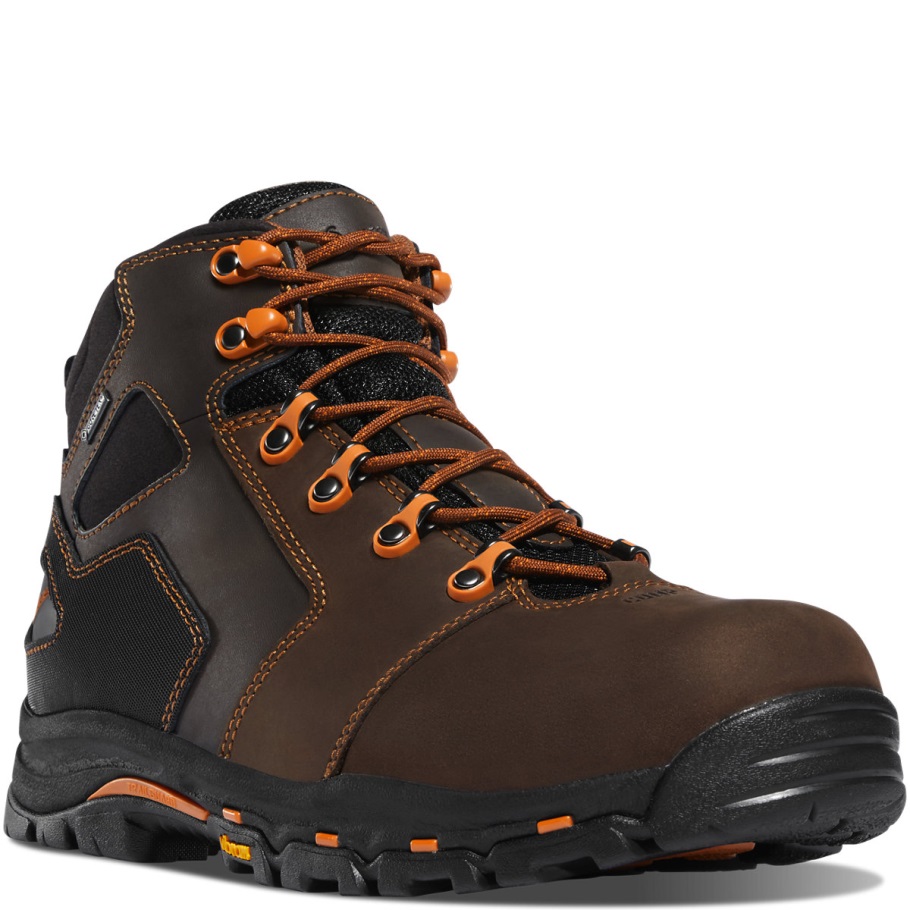 Danner Vicious 4.5 Braun/Orange Composite-Zehen