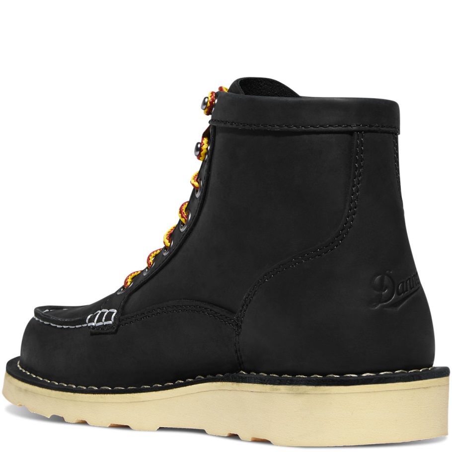 Danner Women's Bull Run Moc Toe 6 Black