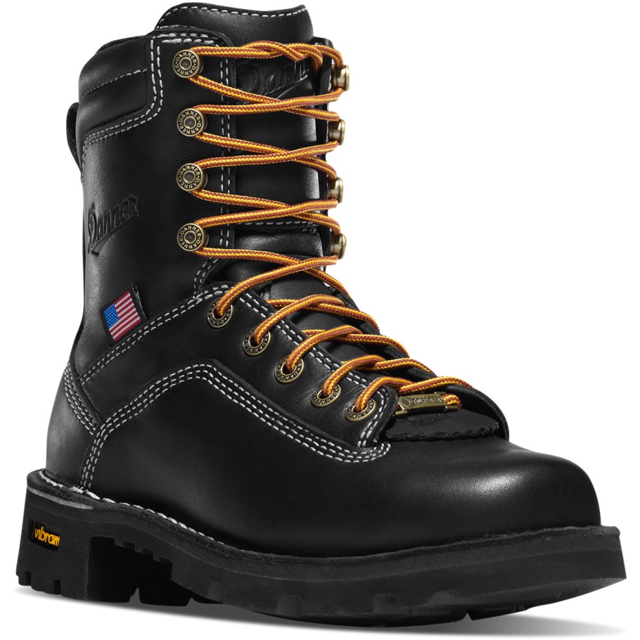 Danner Women's Quarry USA Black Alloy Toe