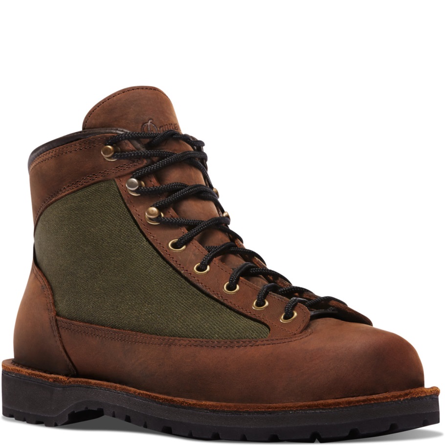 Ridge Dark Brown/Forest Green Danner