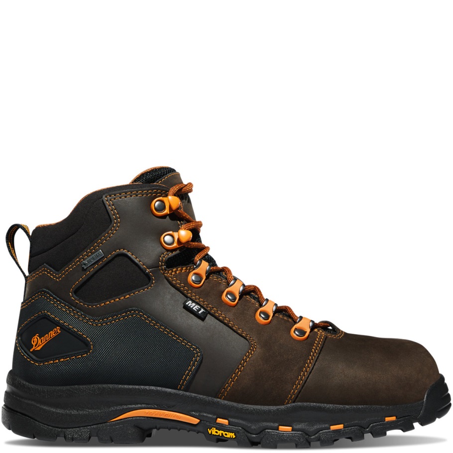 Vicious 4.5 Braun/Orange Danner