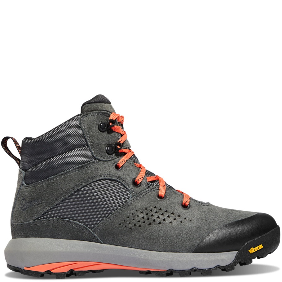 Women's Inquire Mid Dark Gray/Salmon Danner
