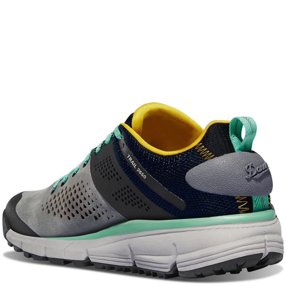 Women's Trail 2650 Gray/ Blue/Spectra Yellow Danner
